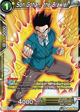 Son Gohan, the Brawler (BT14-098) [Cross Spirits] | Rock City Comics