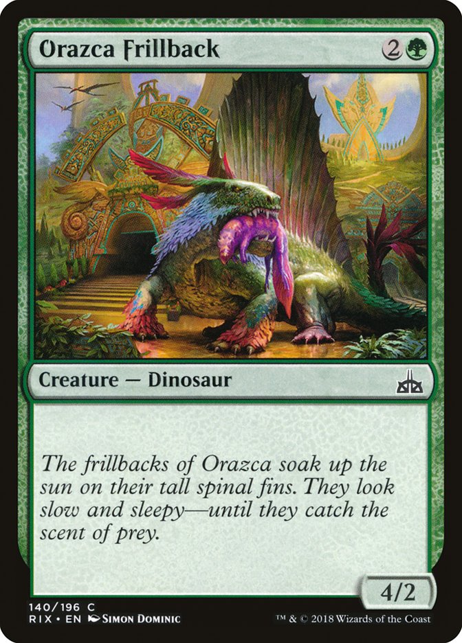 Orazca Frillback [Rivals of Ixalan] | Rock City Comics