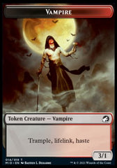 Wolf // Vampire Double-sided Token [Innistrad: Midnight Hunt Tokens] | Rock City Comics