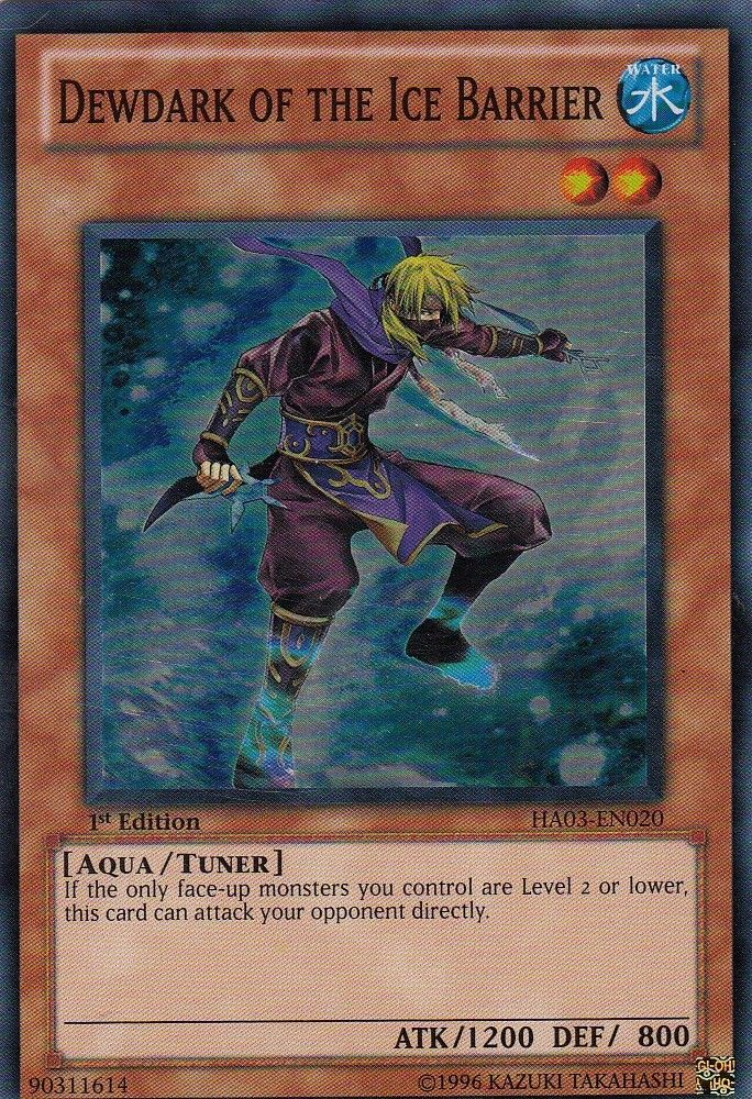 Dewdark of the Ice Barrier [HA03-EN020] Super Rare | Rock City Comics