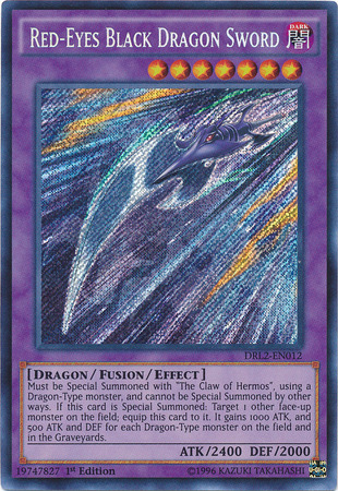 Red-Eyes Black Dragon Sword [DRL2-EN012] Secret Rare | Rock City Comics