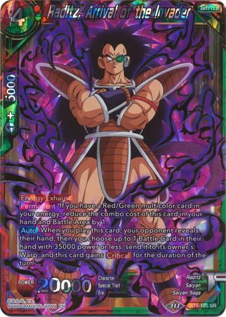 Raditz, Arrival of the Invader [BT8-105] | Rock City Comics