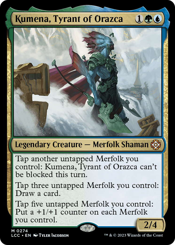 Kumena, Tyrant of Orazca [The Lost Caverns of Ixalan Commander] | Rock City Comics