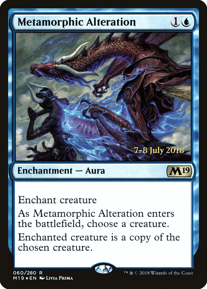 Metamorphic Alteration  [Core Set 2019 Prerelease Promos] | Rock City Comics