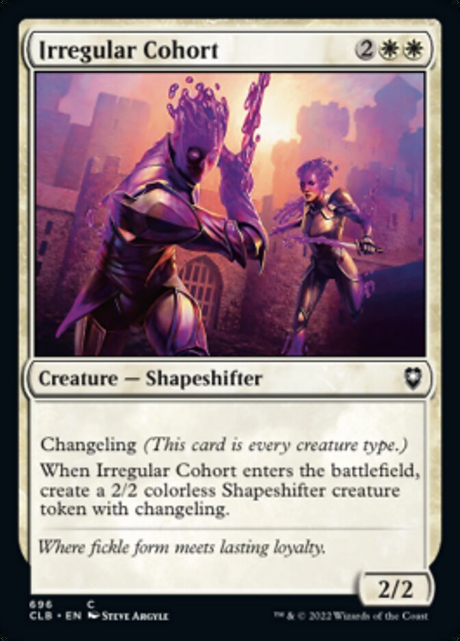 Irregular Cohort [Commander Legends: Battle for Baldur's Gate] | Rock City Comics