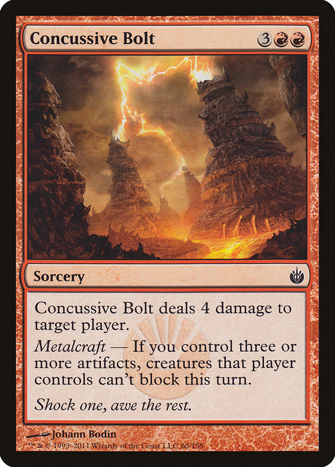 Concussive Bolt [Mirrodin Besieged] | Rock City Comics