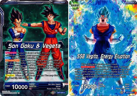 Son Goku & Vegeta // SSB Vegito, Energy Eruption [BT7-025] | Rock City Comics