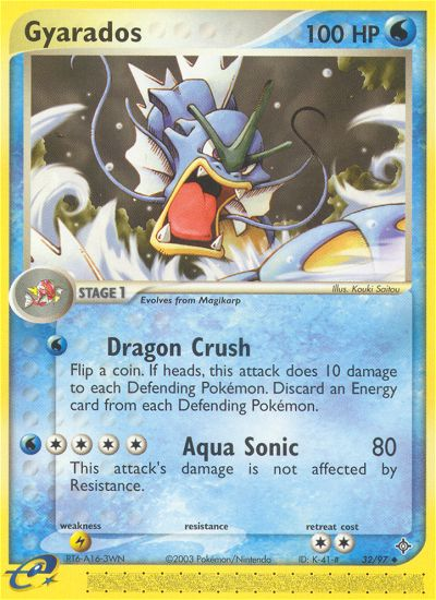 Gyarados (32/97) [EX: Dragon] | Rock City Comics