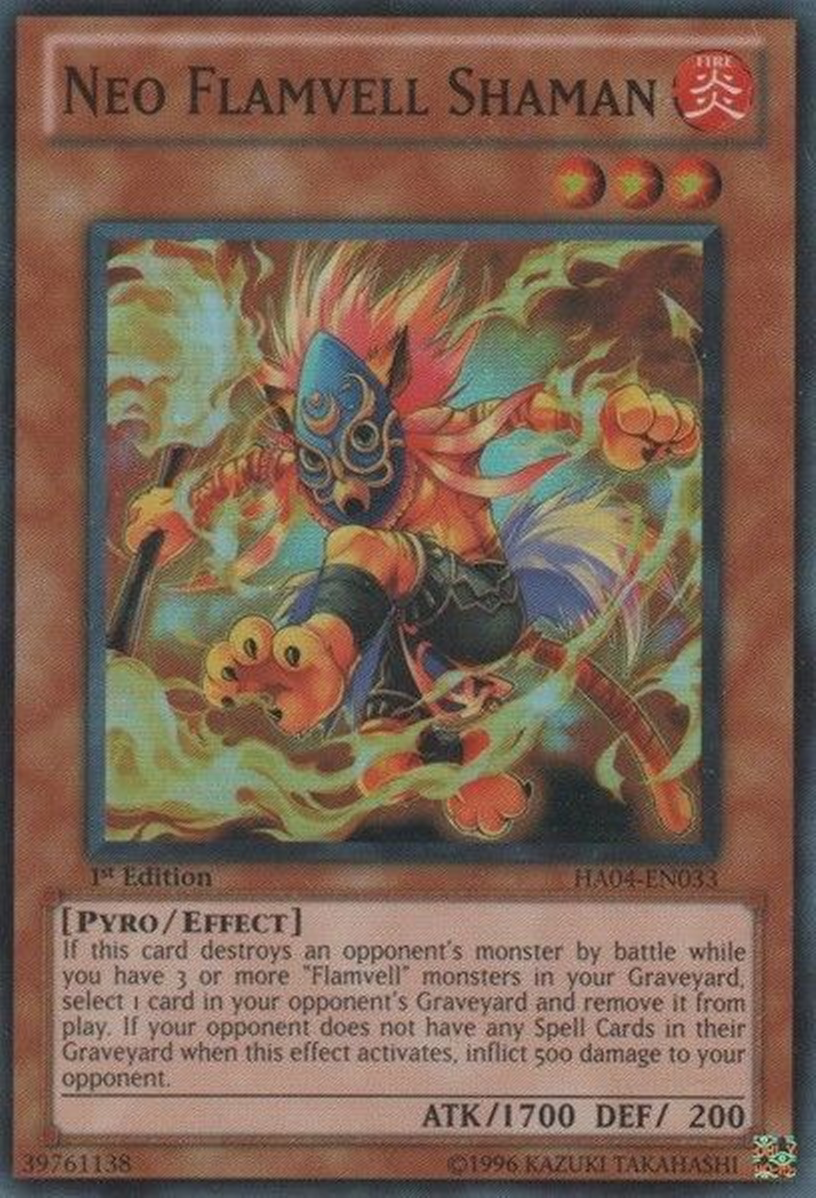 Neo Flamvell Shaman [HA04-EN033] Super Rare | Rock City Comics