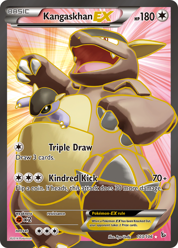 Kangaskhan EX (103/106) [XY: Flashfire] | Rock City Comics