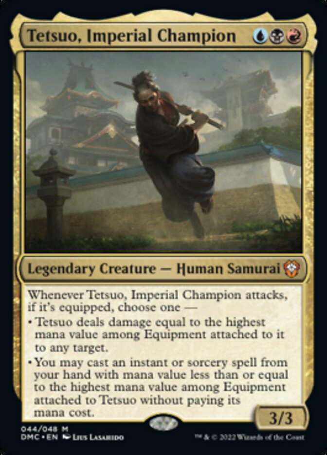 Tetsuo, Imperial Champion [Dominaria United Commander] | Rock City Comics