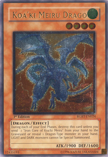 Koa'ki Meiru Drago [RGBT-EN024] Ultimate Rare | Rock City Comics