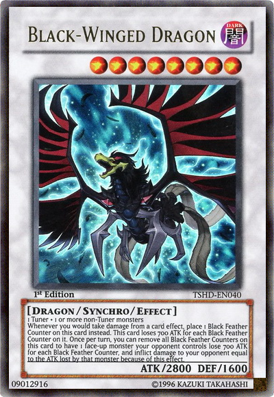 Black-Winged Dragon [TSHD-EN040] Ultra Rare | Rock City Comics