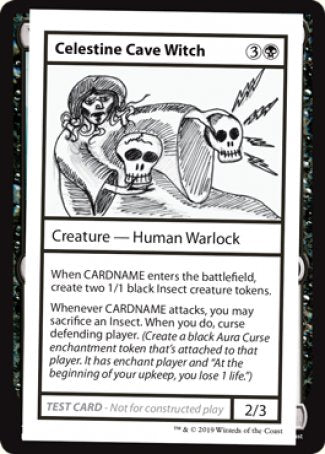 Celestine Cave Witch (2021 Edition) [Mystery Booster Playtest Cards] | Rock City Comics