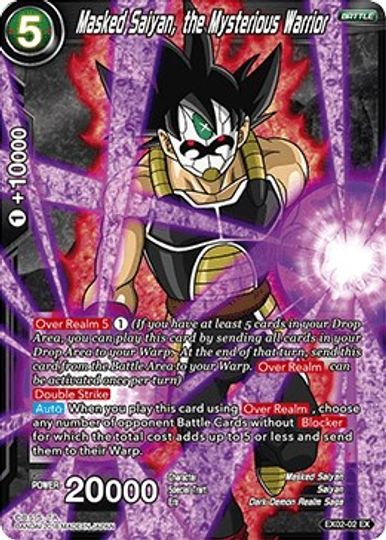 Masked Saiyan, the Mysterious Warrior (EX02-02) [Dark Demon's Villains] | Rock City Comics