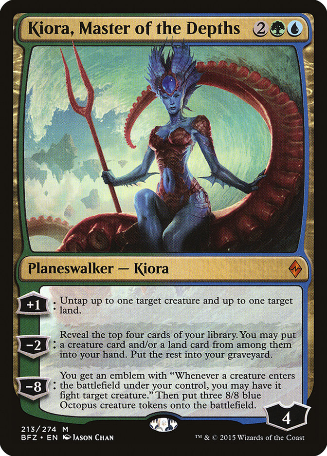 Kiora, Master of the Depths [Battle for Zendikar] | Rock City Comics