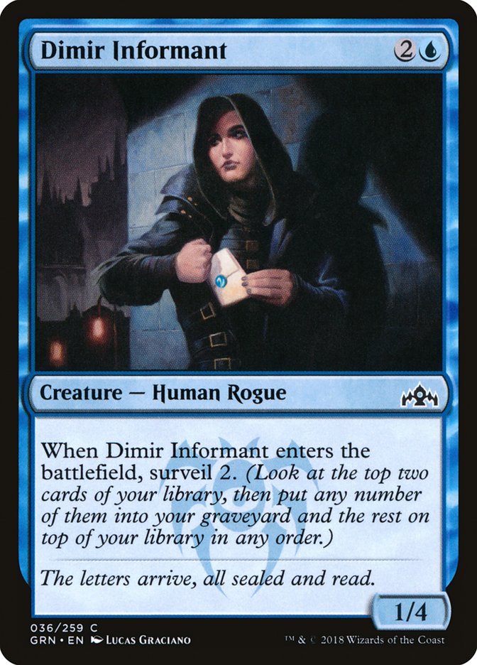 Dimir Informant [Guilds of Ravnica] | Rock City Comics