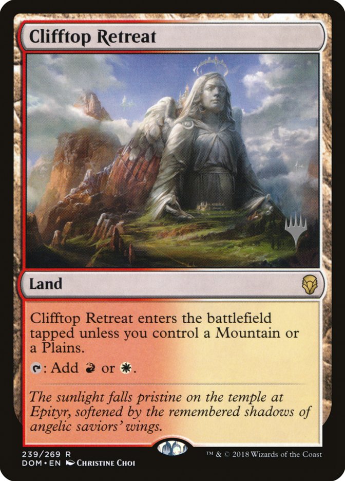 Clifftop Retreat (Promo Pack) [Dominaria Promos] | Rock City Comics