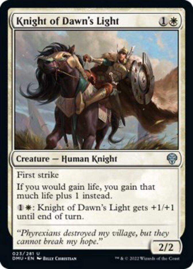 Knight of Dawn's Light [Dominaria United] | Rock City Comics