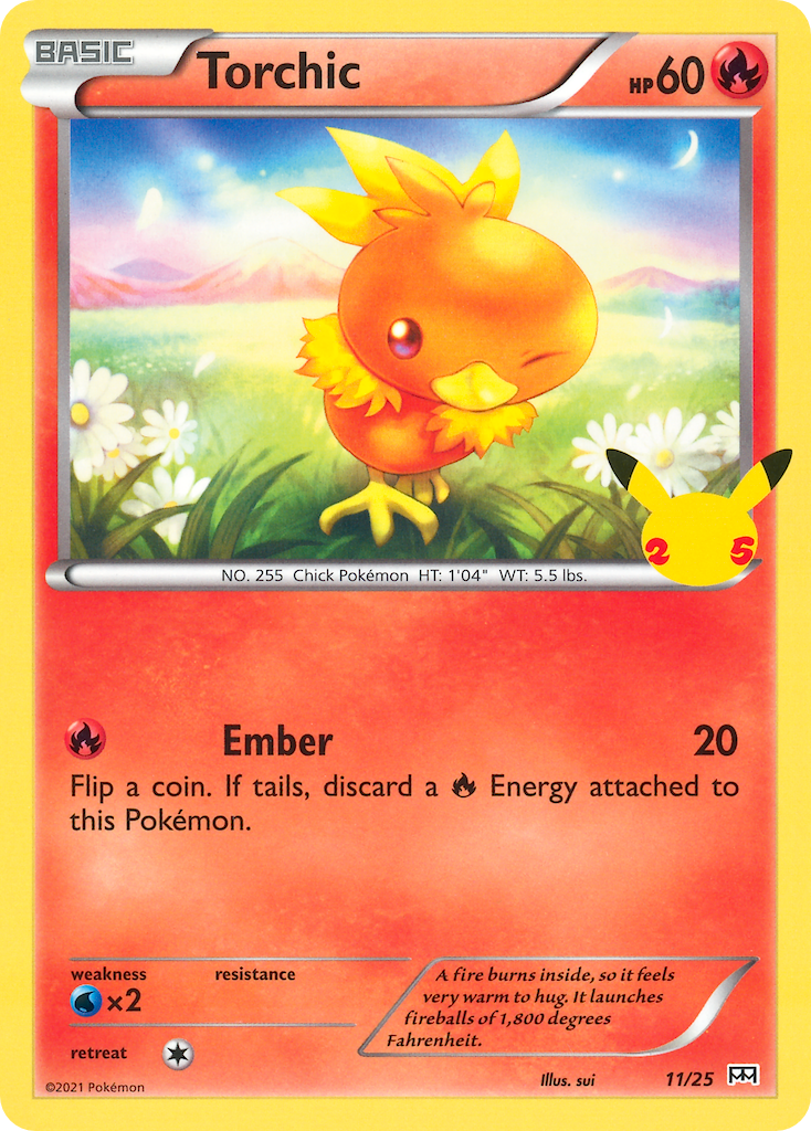 Torchic (11/25) [McDonald's 25th Anniversary] | Rock City Comics