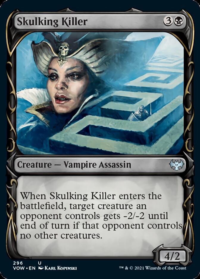 Skulking Killer (Showcase Fang Frame) [Innistrad: Crimson Vow] | Rock City Comics