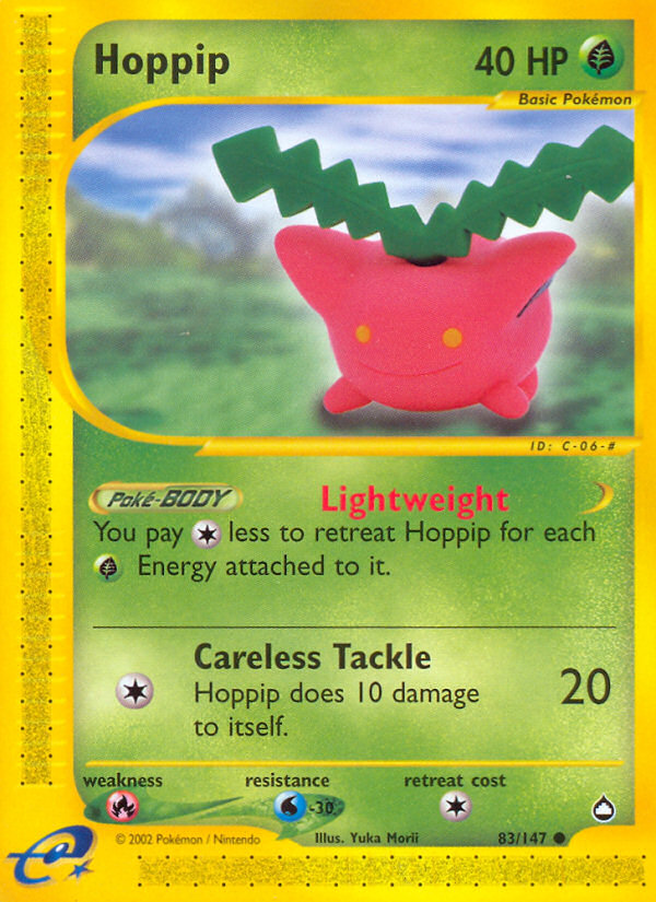 Hoppip (83/147) [Aquapolis] | Rock City Comics