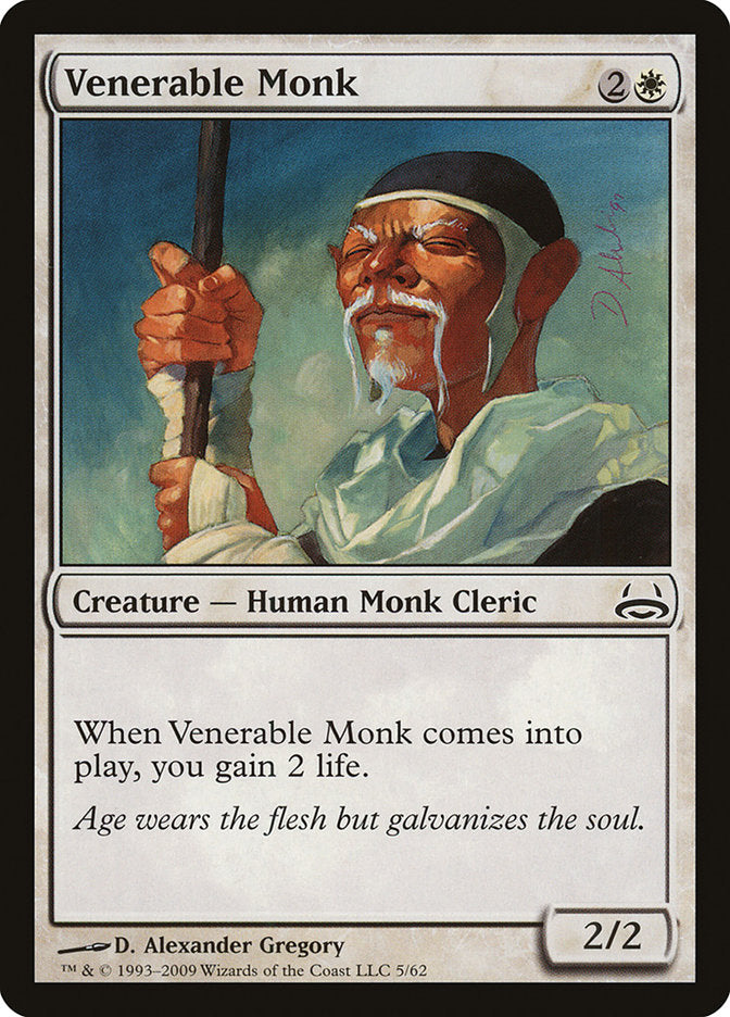 Venerable Monk [Duel Decks: Divine vs. Demonic] | Rock City Comics