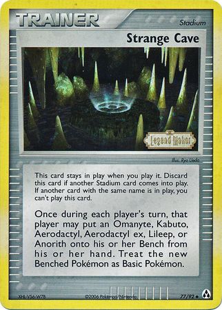 Strange Cave (77/92) (Stamped) [EX: Legend Maker] | Rock City Comics