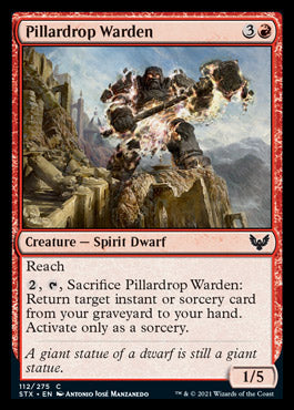 Pillardrop Warden [Strixhaven: School of Mages] | Rock City Comics