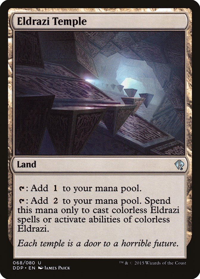 Eldrazi Temple [Duel Decks: Zendikar vs. Eldrazi] | Rock City Comics