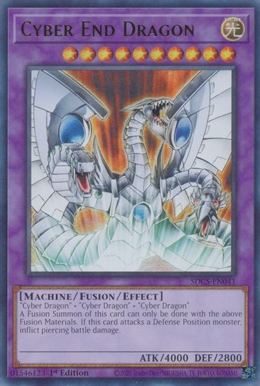 Cyber End Dragon [SDCS-EN041] Ultra Rare | Rock City Comics