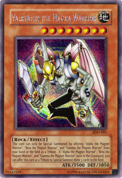 Valkyrion the Magna Warrior [SDD-001] Secret Rare | Rock City Comics