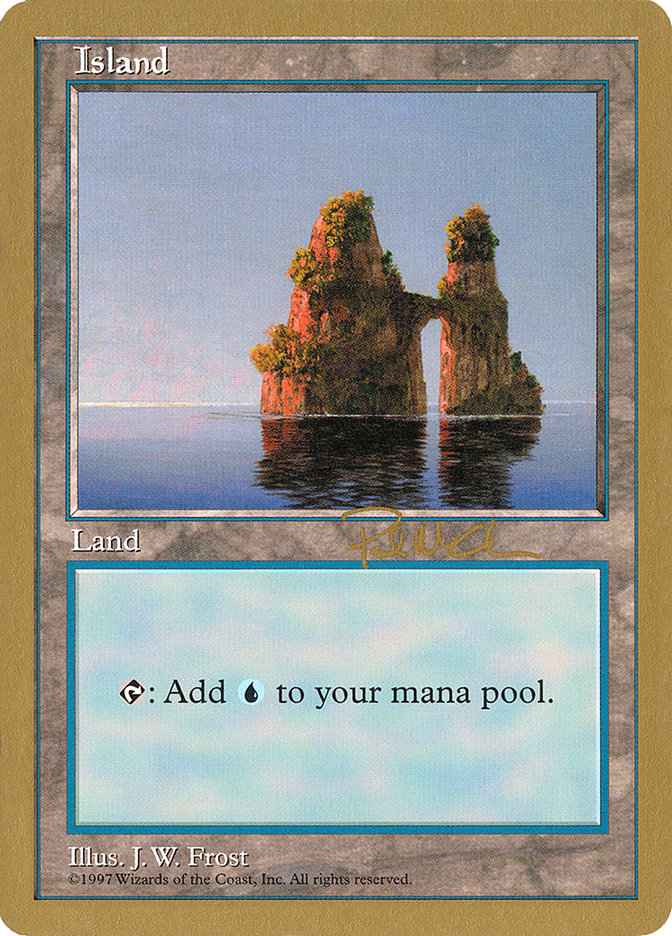 Island (pm436) (Paul McCabe) [World Championship Decks 1997] | Rock City Comics