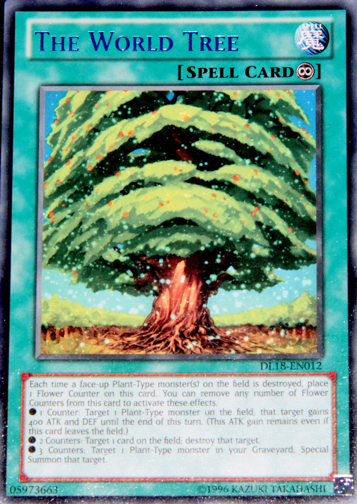 The World Tree (Blue) [DL18-EN012] Rare | Rock City Comics