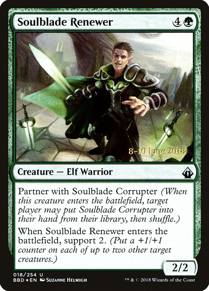 Soulblade Renewer  [Battlebond Prerelease Promos] | Rock City Comics