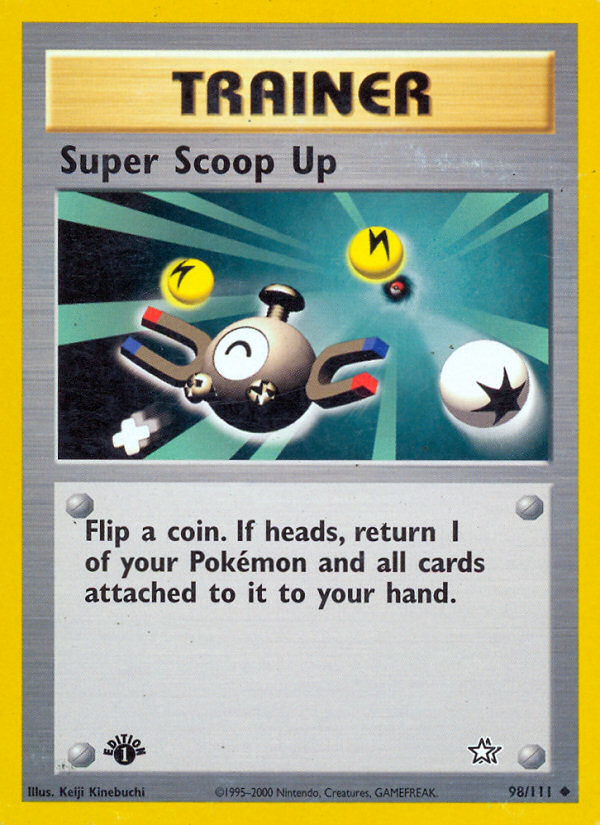 Super Scoop Up (98/111) [Neo Genesis 1st Edition] | Rock City Comics