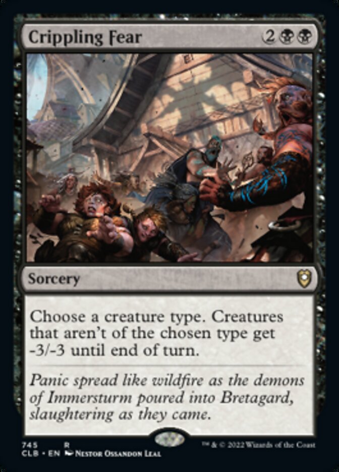 Crippling Fear [Commander Legends: Battle for Baldur's Gate] | Rock City Comics