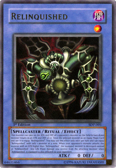 Relinquished [SDP-001] Ultra Rare | Rock City Comics