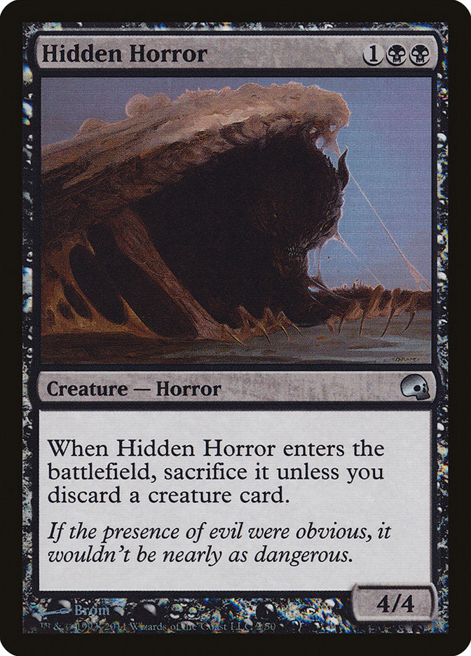 Hidden Horror [Premium Deck Series: Graveborn] | Rock City Comics