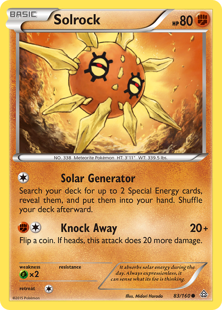 Solrock (83/160) [XY: Primal Clash] | Rock City Comics