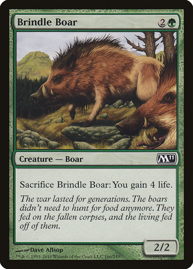 Brindle Boar [Magic 2011] | Rock City Comics