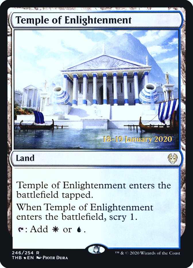 Temple of Enlightenment [Theros Beyond Death Prerelease Promos] | Rock City Comics