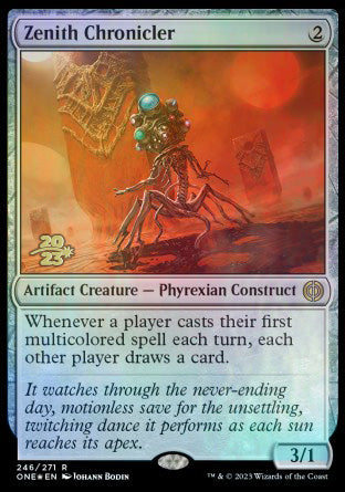 Zenith Chronicler [Phyrexia: All Will Be One Prerelease Promos] | Rock City Comics