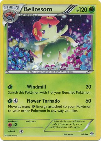 Bellossom (4/98) (Cosmos Holo) [XY: Ancient Origins] | Rock City Comics