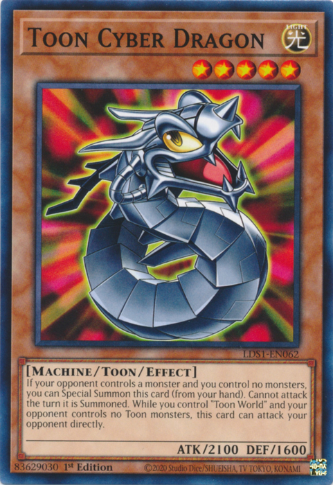 Toon Cyber Dragon [LDS1-EN062] Common | Rock City Comics