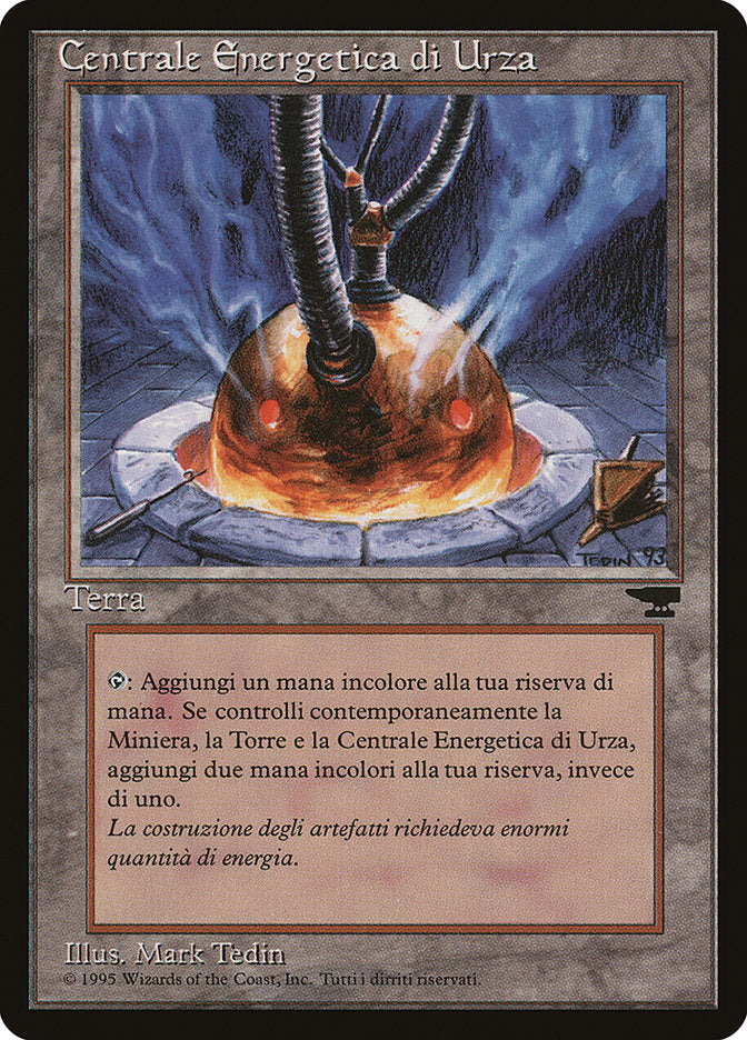 Urza's Power Plant (Columns) (Italian) - "Centrale Energetica di Urza" [Rinascimento] | Rock City Comics