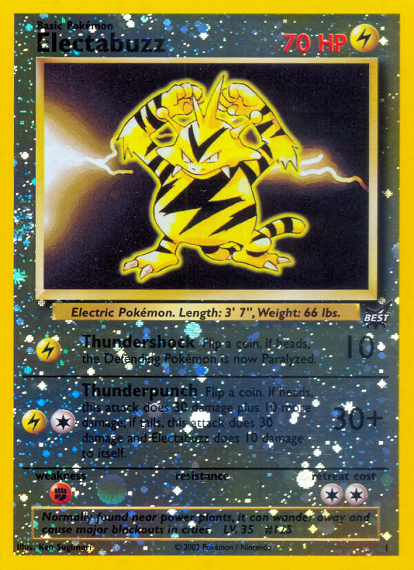 Electabuzz (1) [Best of Promos] | Rock City Comics