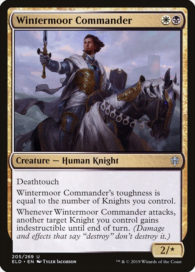 Wintermoor Commander [Throne of Eldraine] | Rock City Comics