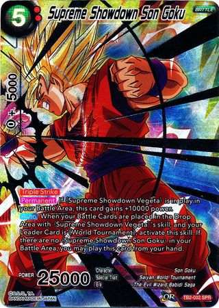 Supreme Showdown Son Goku (SPR) [TB2-002] | Rock City Comics