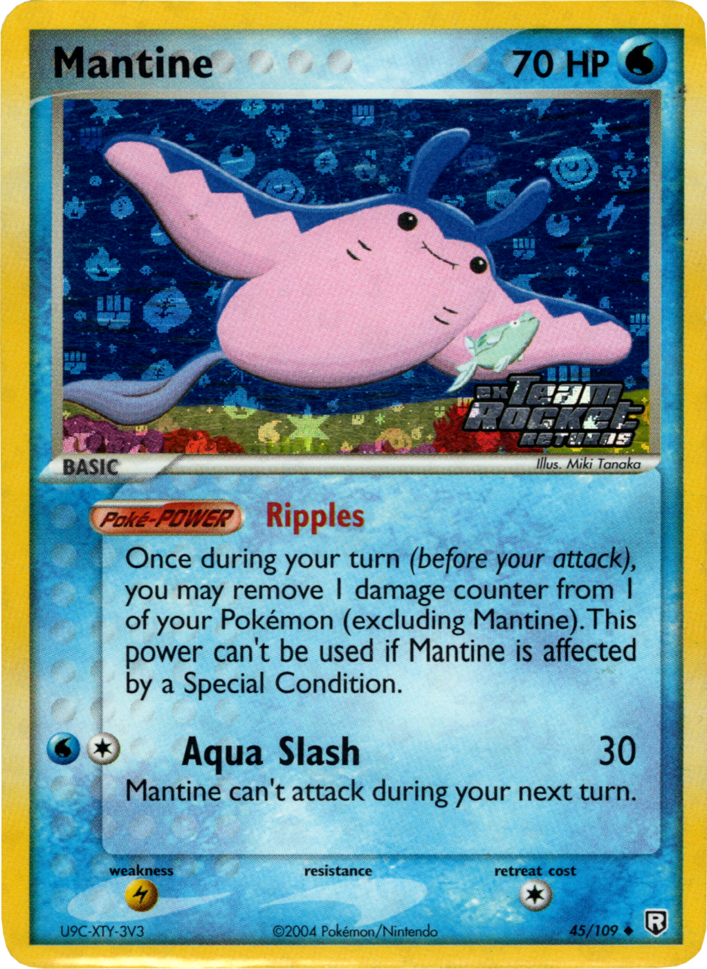 Mantine (45/109) (Stamped) [EX: Team Rocket Returns] | Rock City Comics